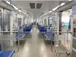  Various interior views of the Miami-Dade Metrorail Hitachi Cars